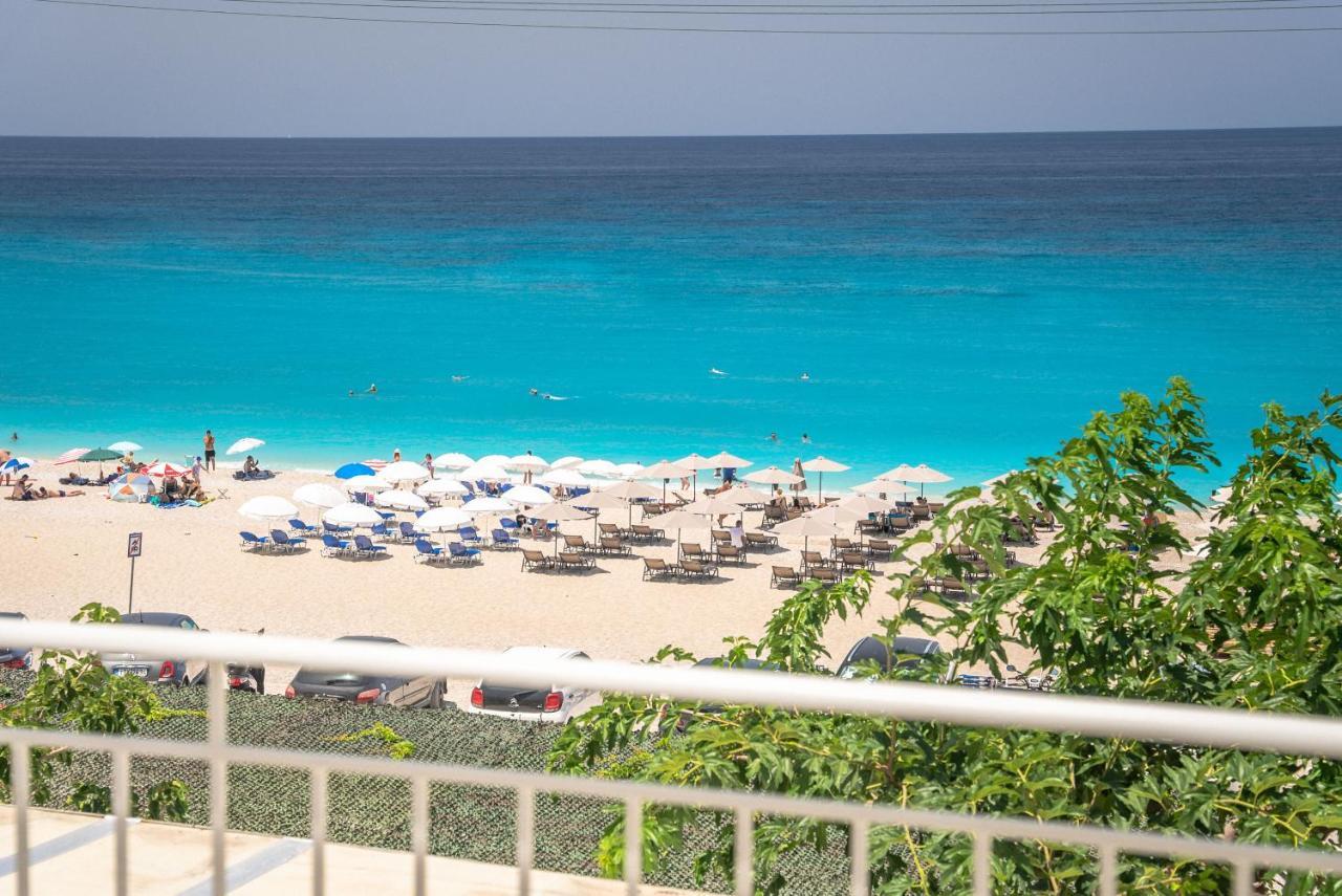Monato Luxury Apartments Ayios Nikitas Bagian luar foto